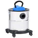 Asstofzuiger Met Hepa Filter 1200 W 20 L Roestvrij Staal