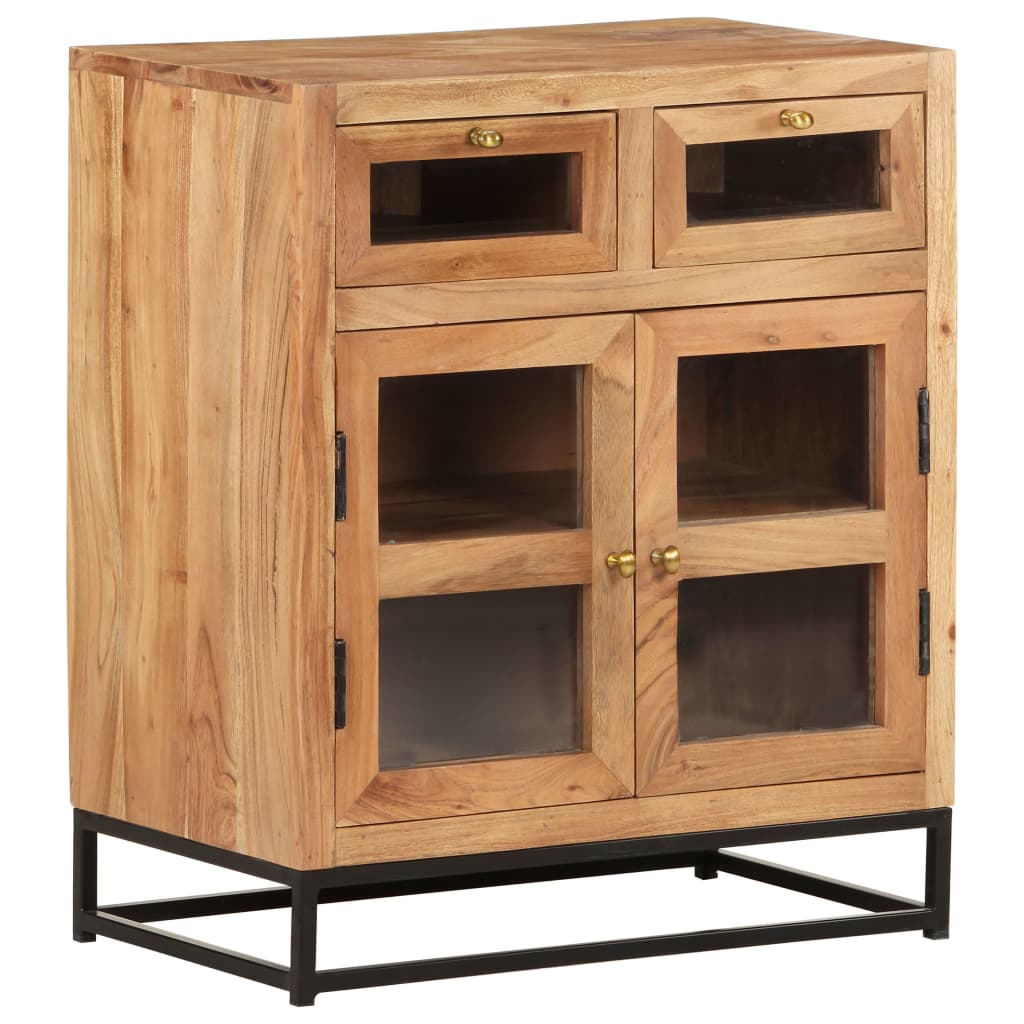 Dressoir 60X35X70 Cm Massief Acaciahout