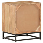 Nachtkastje 40X30X50 Cm Massief Acaciahout