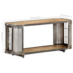Tv-Meubel 90X30X40 Cm Massief Mangohout