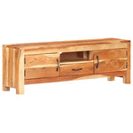 Tv-Meubel 116X30X40 Cm Massief Acaciahout