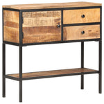 Dressoir 85X30X80 Cm Ruw Mangohout