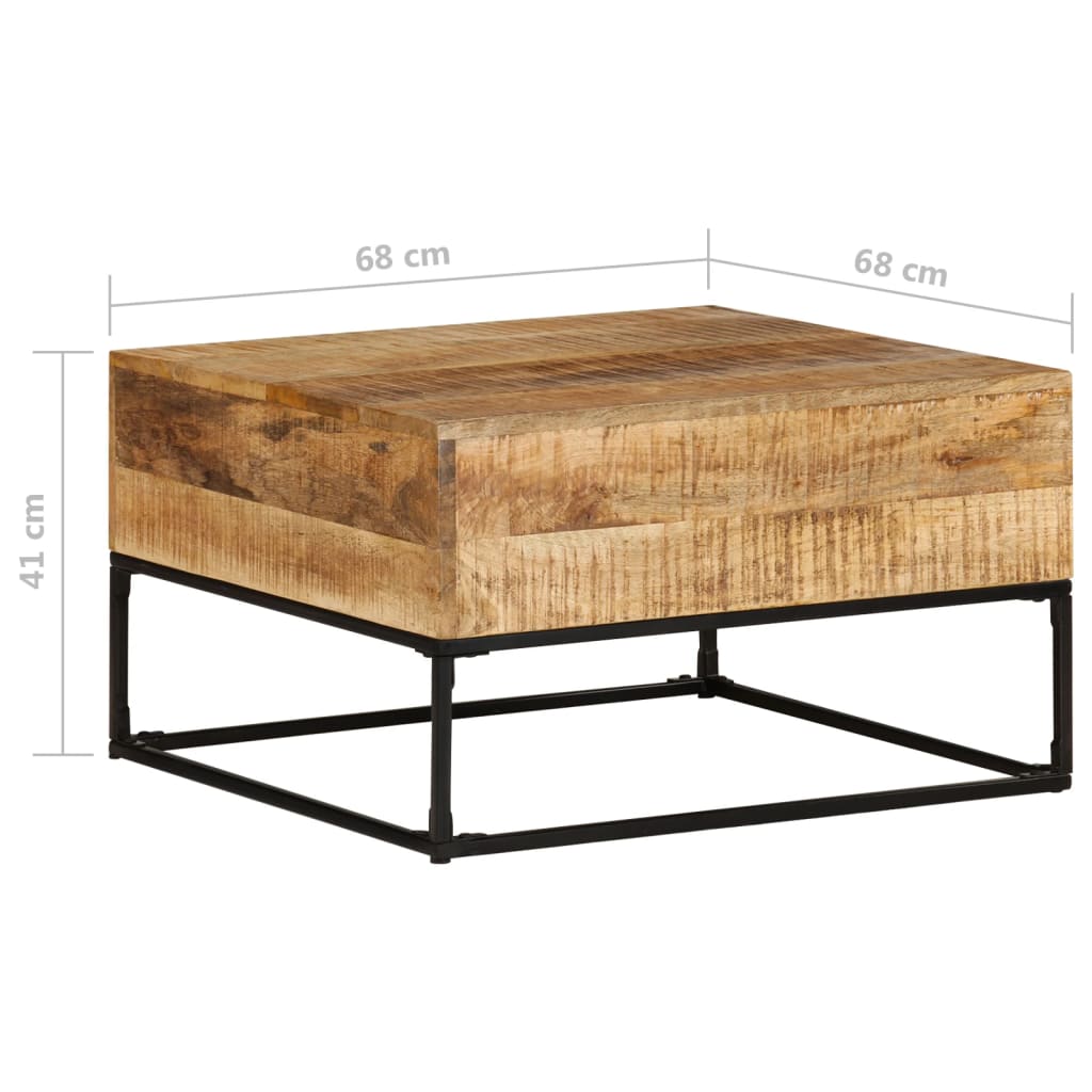 Salontafel Ruw Mangohout