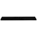 Wandschappen Zwevend 120X23,5X3,8 Cm Mdf Hoogglans Zwart