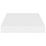 Wandschappen Zwevend 23X23,5X3,8 Cm Mdf Wit