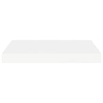 Wandschappen Zwevend 40X23X3,8 Cm Mdf Wit