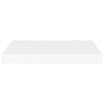 Wandschap Zwevend 50X23X3,8 Cm Mdf Wit