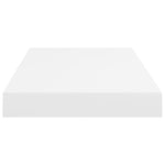 Wandschappen Zwevend 50X23X3,8 Cm Mdf Wit