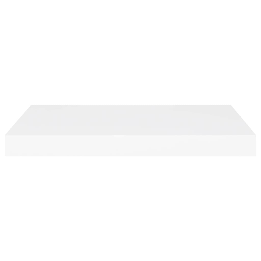 Wandschappen Zwevend 60X23,5X3,8 Cm Mdf Wit