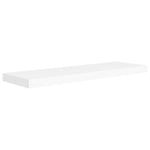Wandschappen Zwevend 80X23,5X3,8 Cm Mdf Wit