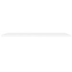 Wandschappen Zwevend 120X23,5X3,8 Cm Mdf Wit