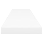Wandschappen Zwevend 120X23,5X3,8 Cm Mdf Wit