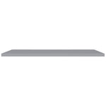 Wandschappen Zwevend 120X23,5X3,8 Cm Mdf Grijs