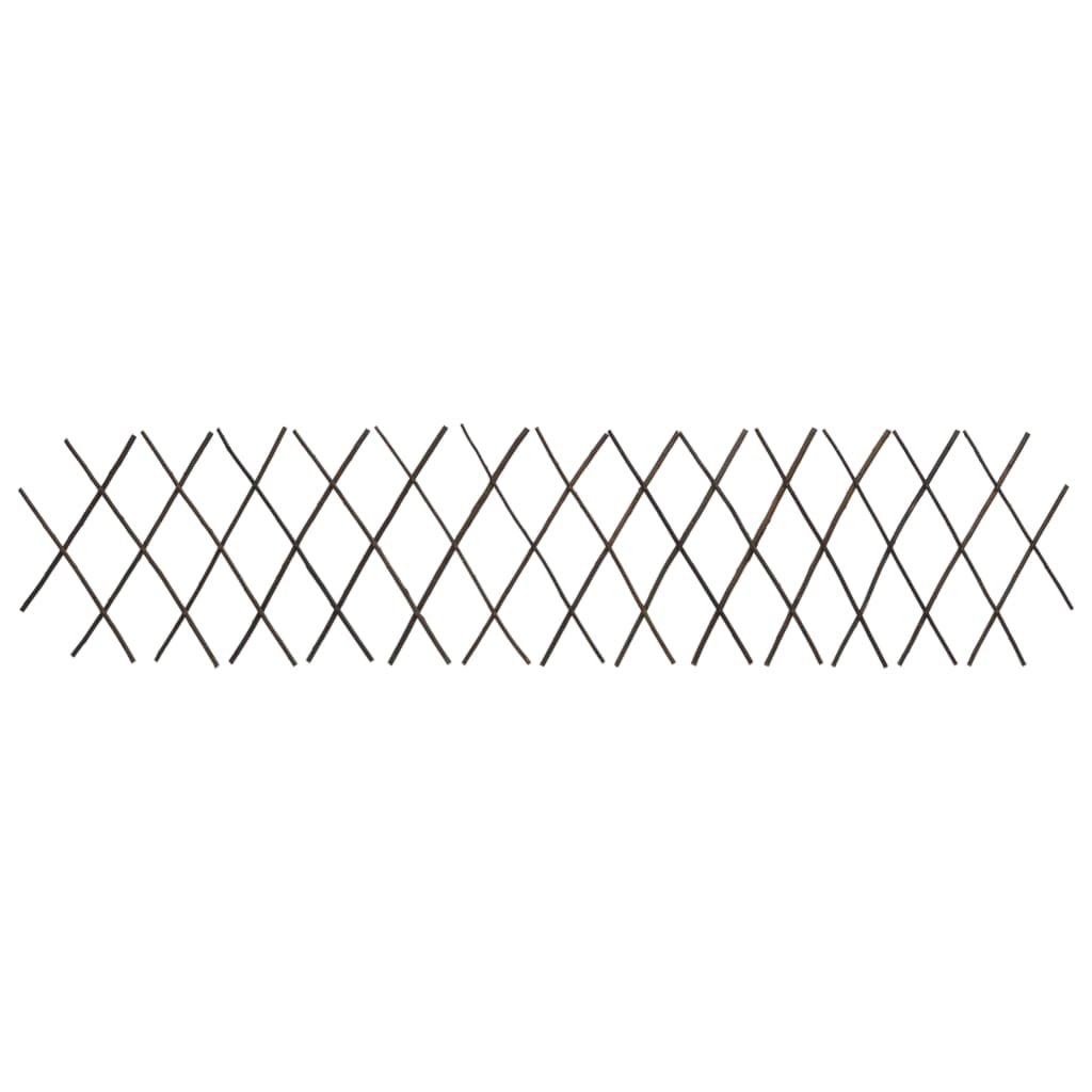 Tuinlatwerken 5 St 180X30 Cm Wilgenhout