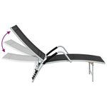 Ligbed Textileen En Aluminium