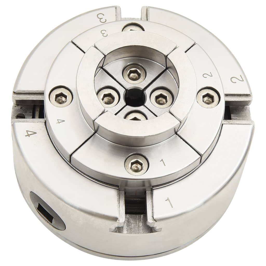 Houtklauwplaat 4 Bekken M33 Verbinding 96 Mm Staal Zilverkleur Bruin
