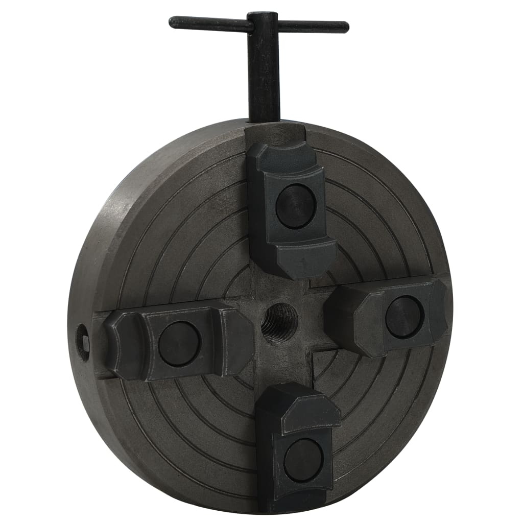 Houtklauwplaat 4 Bekken M18 Verbinding 150X63 Mm Staal Zwart
