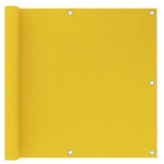 Balkonscherm Hdpe Geel