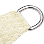 Zonnezeil 160 G/M² 3,5X5 M Hdpe Crèmekleurig