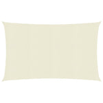 Zonnezeil 160 G/M² 3,5X5 M Hdpe Crèmekleurig