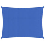 Zonnezeil 160 G/M² 2X2,5 M Hdpe Blauw
