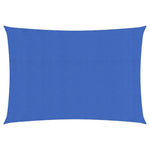 Zonnezeil 160 G/M² 2X2,5 M Hdpe Blauw