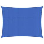 Zonnezeil 160 G/M² 2X2,5 M Hdpe Blauw