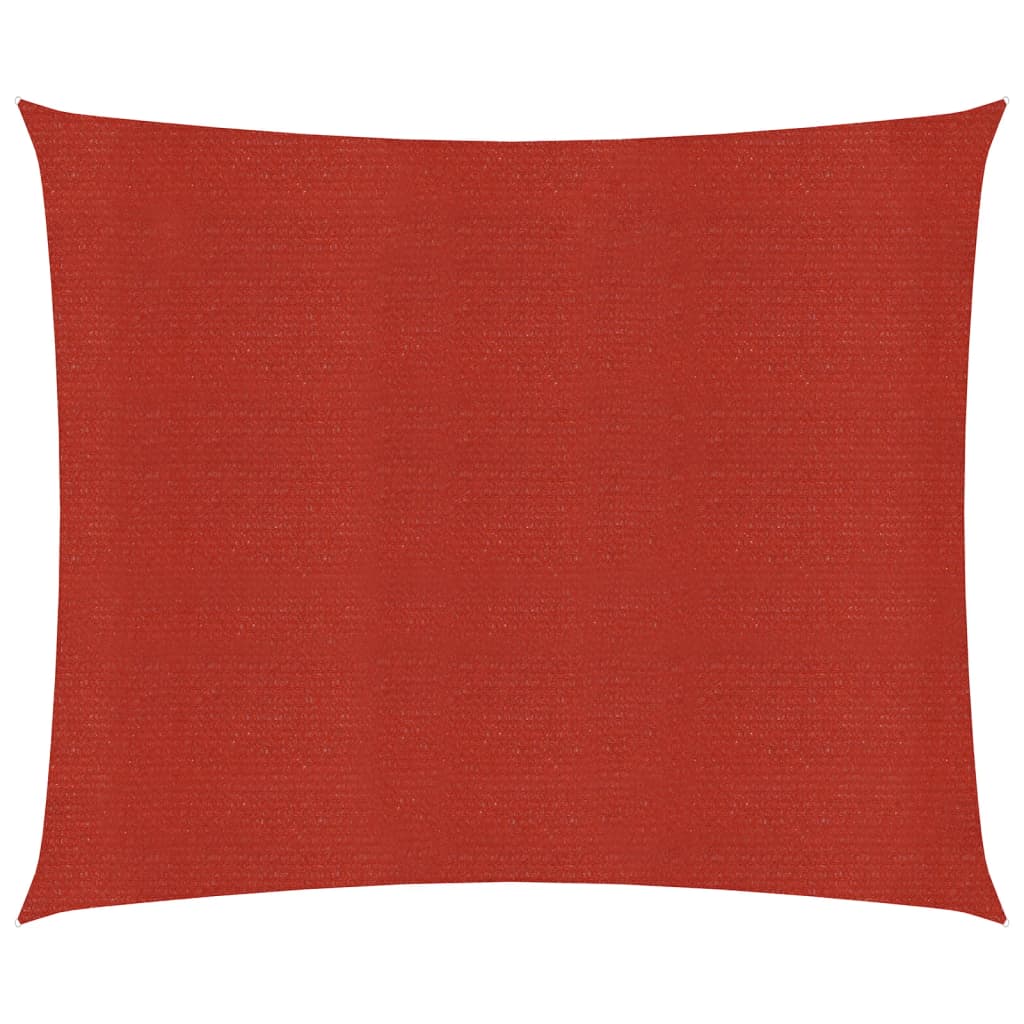 Zonnezeil 160 G/M² Hdpe Rood