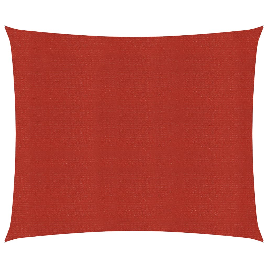 Zonnezeil 160 G/M² Hdpe Rood