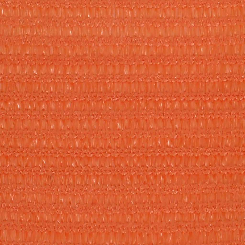 Zonnezeil 160 G/M² 2,5X2,5 M Hdpe Oranje Orange