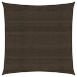 Zonnezeil 160 G/M² 2,5X2,5 M Hdpe Bruin