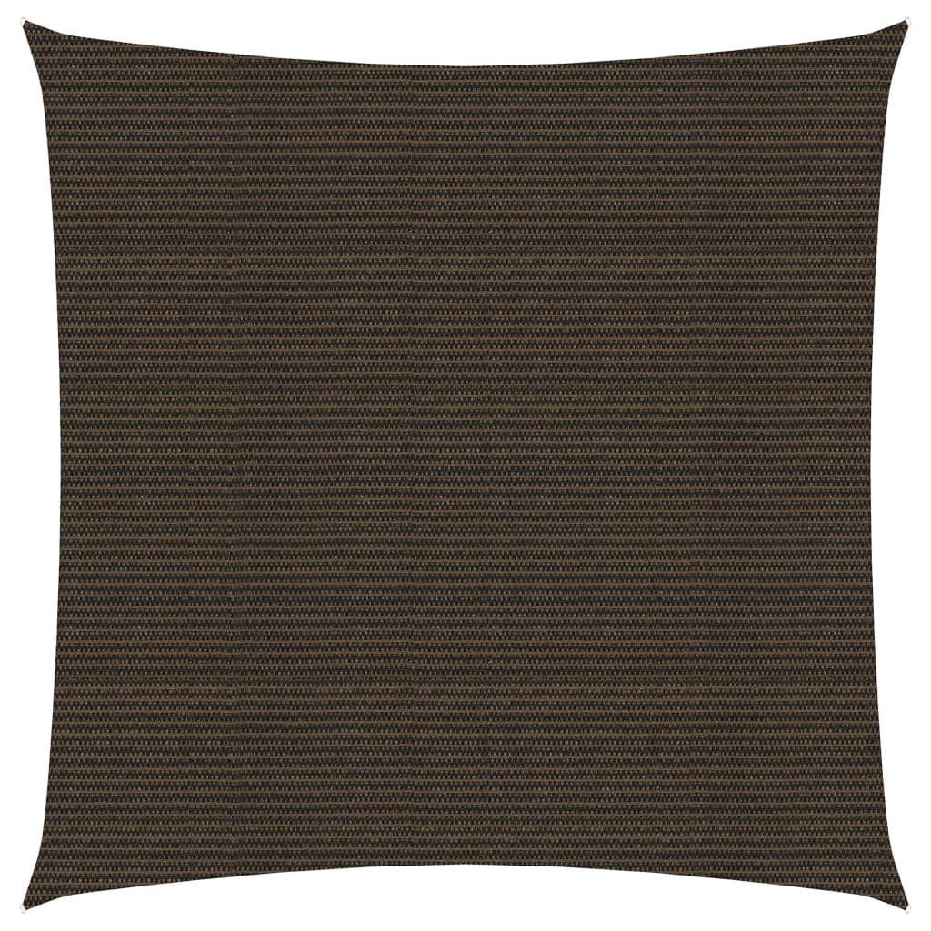 Zonnezeil 160 G/M² 2,5X2,5 M Hdpe Bruin