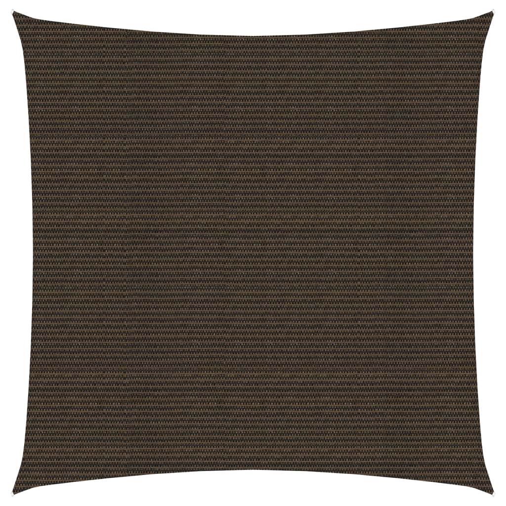 Zonnezeil 160 G/M² 2,5X2,5 M Hdpe Bruin