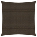 Zonnezeil 160 G/M² 2,5X2,5 M Hdpe Bruin