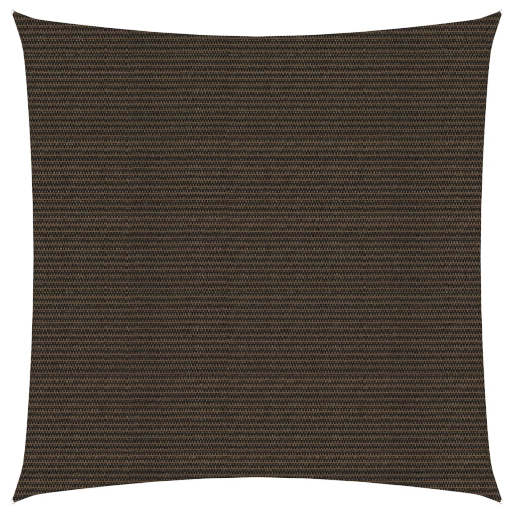 Zonnezeil 160 G/M² 2,5X2,5 M Hdpe Bruin