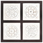 Wandpaneel Handgesneden 40X40X1,5 Cm Mdf