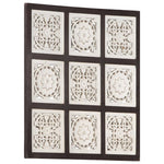 Wandpaneel Handgesneden 40X40X1,5 Cm Mdf