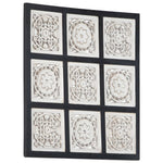 Wandpaneel Handgesneden 40X40X1,5 Cm Mdf
