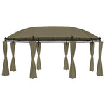 Prieel Met Gordijnen 180 G/M² 520X349X255 Cm