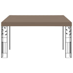 Wandprieel 4X3X2,5 M Taupe