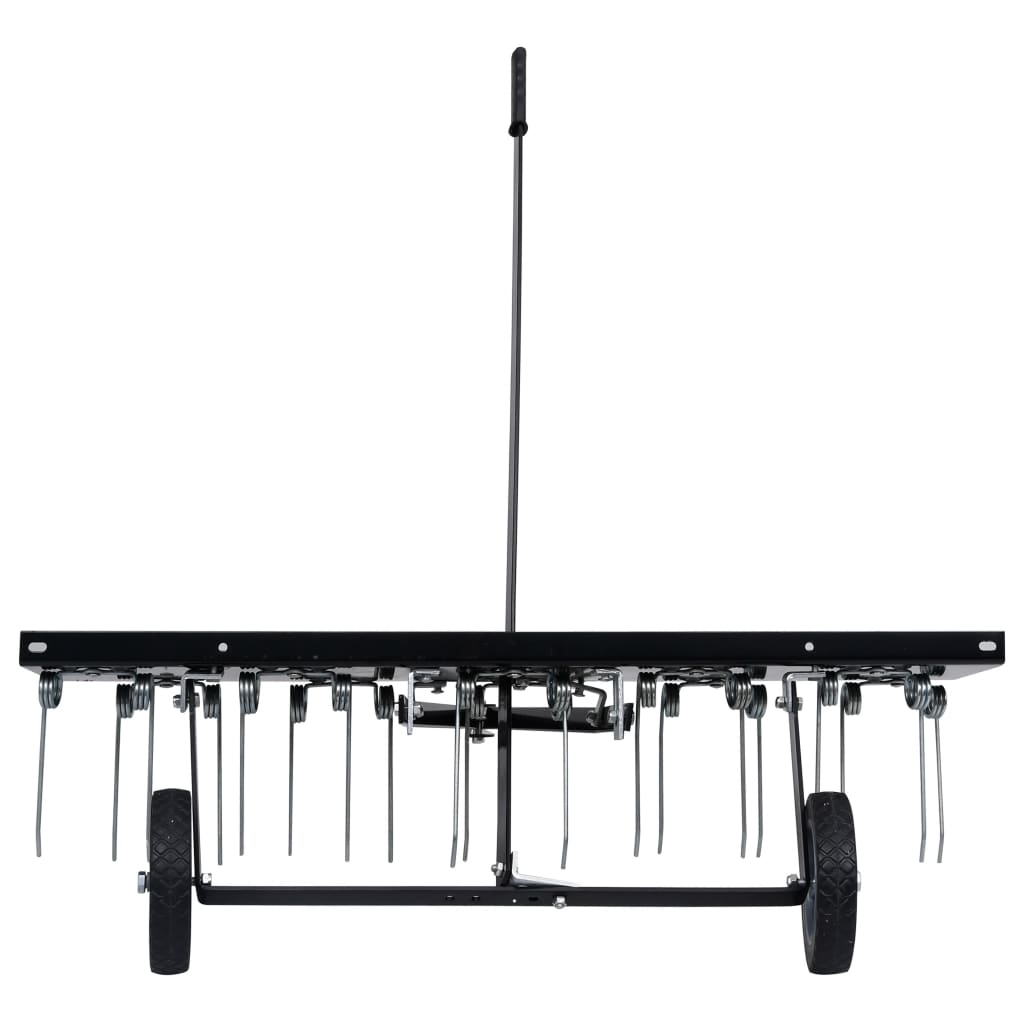 Verticuteerder Voor Achter Zitmaaier 100 Cm Zilver