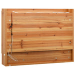 Badkamerspiegelkast Led 80X15X60 Cm Mdf Kleurig