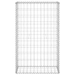 Schanskorfmuur Met Deksels Gegalvaniseerd Staal