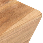 Salontafel V-Vormig 66X66X30 Cm
