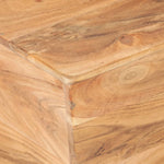 Salontafel V-Vormig 66X66X30 Cm