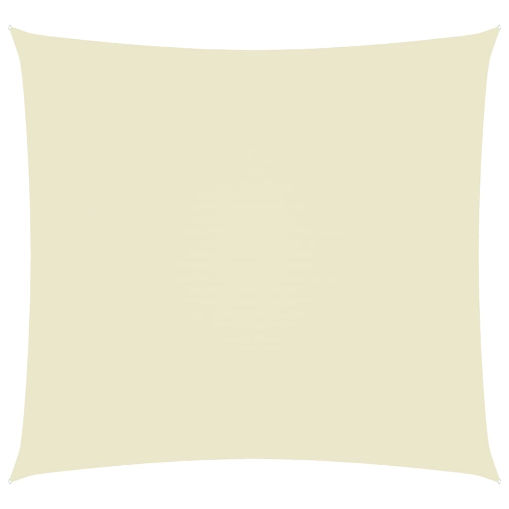 Zonnescherm Rechthoekig 2X2,5 M Oxford Stof Kleurig Crème
