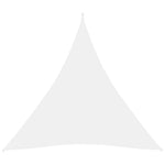 Zonnescherm Driehoekig 2,5X2,5X3,5 M Oxford Stof Wit
