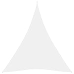Zonnescherm Driehoekig 2,5X2,5X3,5 M Oxford Stof Wit