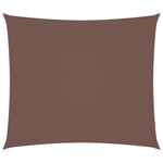 Zonnescherm Rechthoekig 2X2,5 M Oxford Stof Bruin