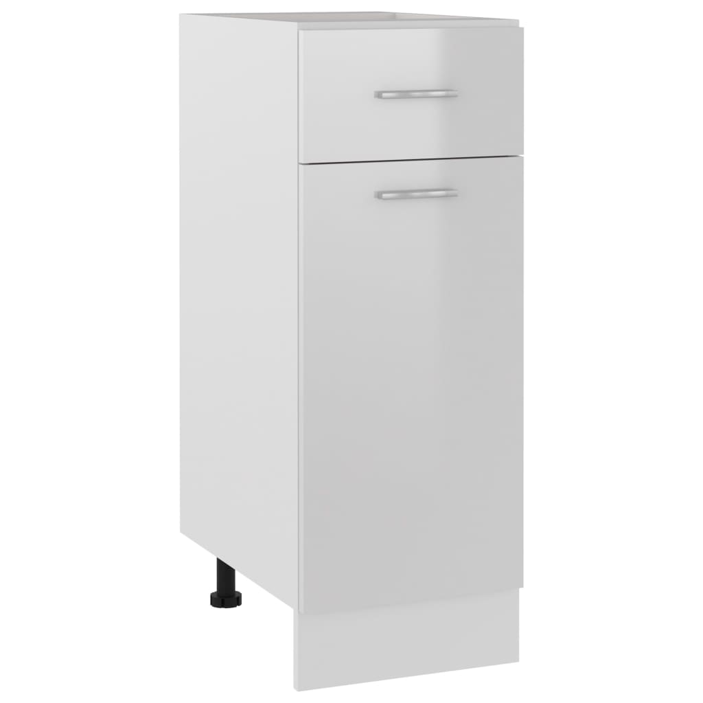 Onderkast Met Lade 30X46X81,5 Cm Bewerkt Hout